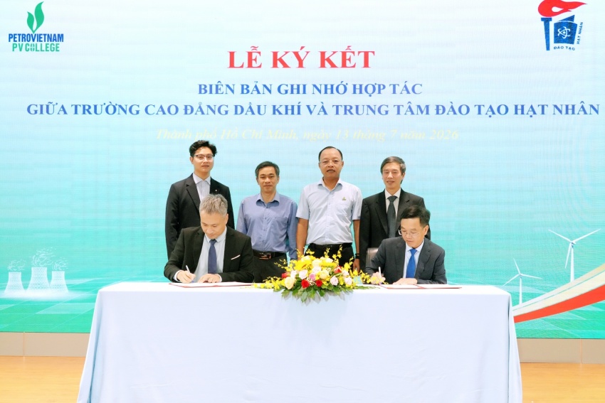 Trường Cao đẳng Dầu tăng cường hợp tác trong nước về đào tạo nhân lực điện hạt nhân PVCollege tăng cường hợp tác trong nước về đào tạo nhân lực điện hạt nhân