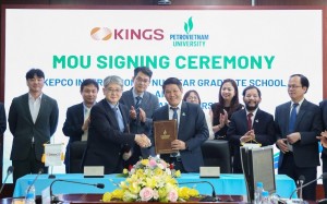 PVU và KINGS ký kết hợp tác chiến lược, đẩy mạnh đào tạo nguồn nhân lực hạt nhân chất lượng cao