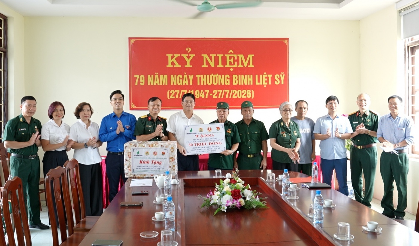 [VIDEO] Petrovietnam triển khai hoạt động tri ân thương, bệnh binh tại Hưng Yên và Ninh Bình