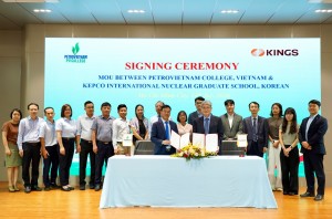 PV College và KINGS ký kết hợp tác đào tạo nguồn nhân lực hạt nhân chất lượng cao