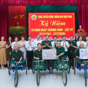 [VIDEO] Petrovietnam thăm, tặng quà tri ân các thương binh tại Thuận Thành, Bắc Ninh