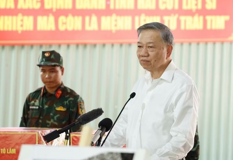 Toàn văn phát biểu của Tổng Bí thư, Chủ tịch nước Tô Lâm tại công viên Lê Thị Riêng