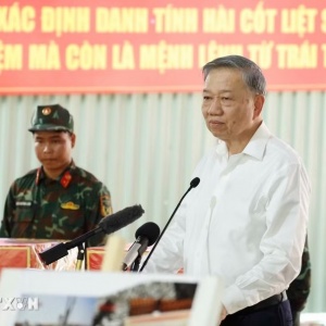 Toàn văn phát biểu của Tổng Bí thư, Chủ tịch nước Tô Lâm tại công viên Lê Thị Riêng
