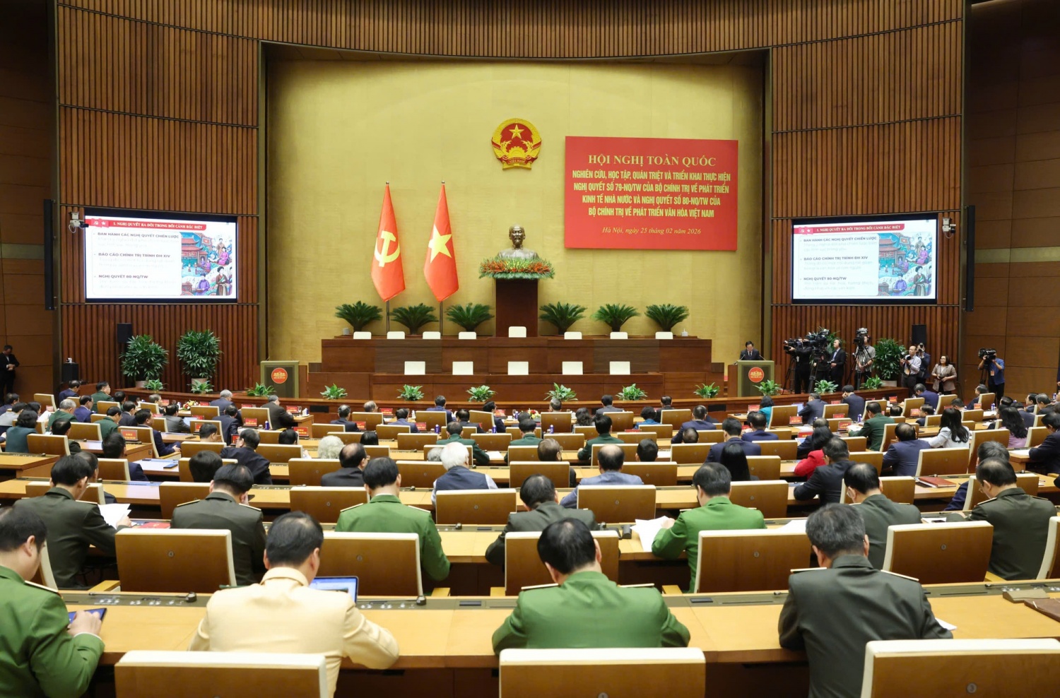 Hội nghị toàn quốc nghiên cứu, học tập, quán triệt và triển khai thực hiện Nghị quyết số 79-NQ/TW về phát triển kinh tế Nhà nước