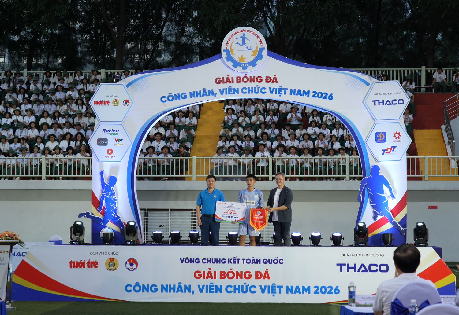 Đội bóng Công đoàn Petrovietnam đạt Huy chương Bạc tại Vòng chung kết Giải bóng đá công nhân, viên chức Việt Nam 2026 Đội bóng Công đoàn Petrovietnam đạt Huy chương Bạc tại Giải bóng đá công nhân, viên chức Việt Nam 2026
