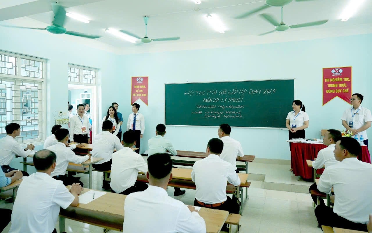 Hội thi thợ giỏi TKV: Ngày hội lớn tôn vinh người lao động, khơi dậy tinh thần học tập, sáng tạo Hội thi thợ giỏi TKV năm 2026