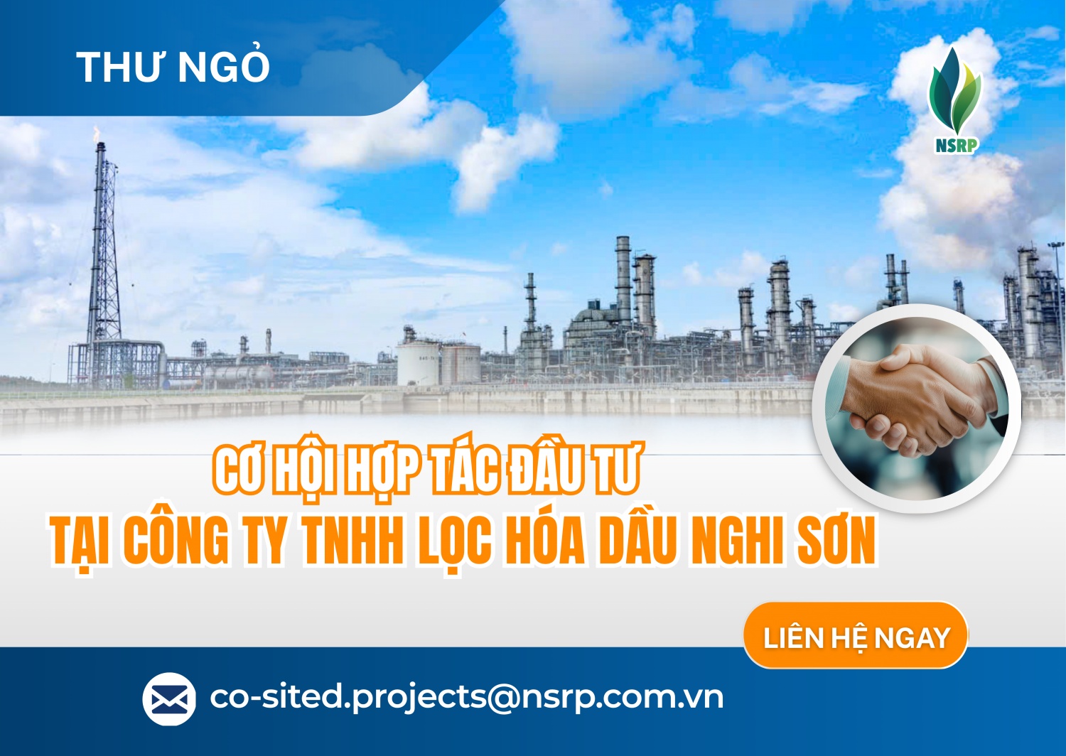 Cơ hội hợp tác đầu tư dự án ”Phân xưởng thu hồi khí Hydro và sản xuất Oxy già công nghiệp (H₂O₂)” của NSRP