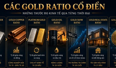 Những loại tài sản nào sẽ đủ tầm để được so sánh với vàng?