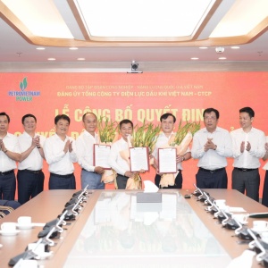 Đảng ủy PV Power chuyển đổi mô hình tổ chức Đảng của 3 đơn vị trực thuộc