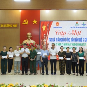 Phân Bón Cà Mau tri ân các gia đình chính sách