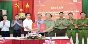 Ký kết bảo đảm an ninh, an toàn Nhà máy Nhiệt điện Long Phú 1