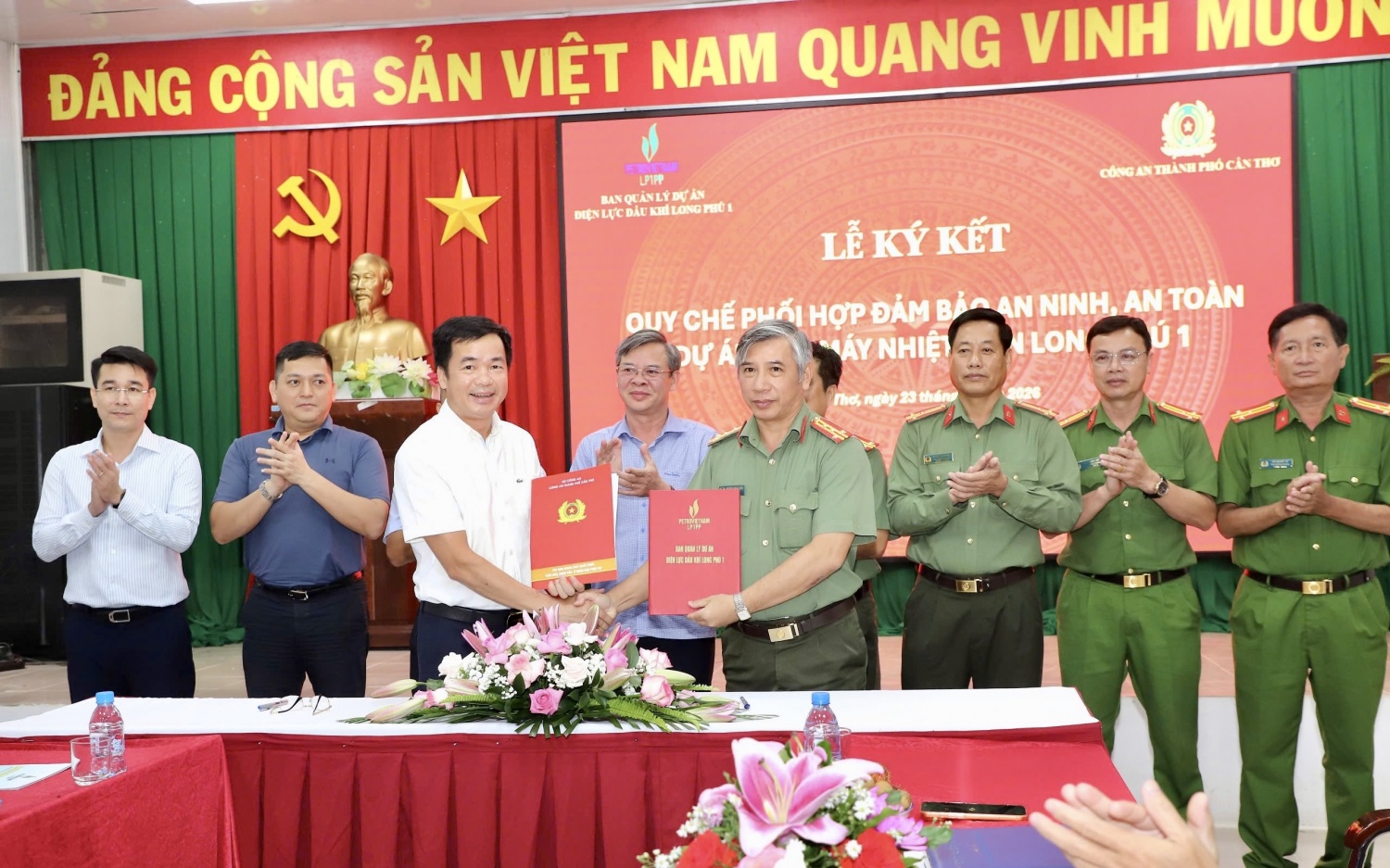 Ký kết bảo đảm an ninh, an toàn Nhà máy Nhiệt điện Long Phú 1 Ký kết bảo đảm an ninh, an toàn Nhà máy Nhiệt điện Long Phú 1