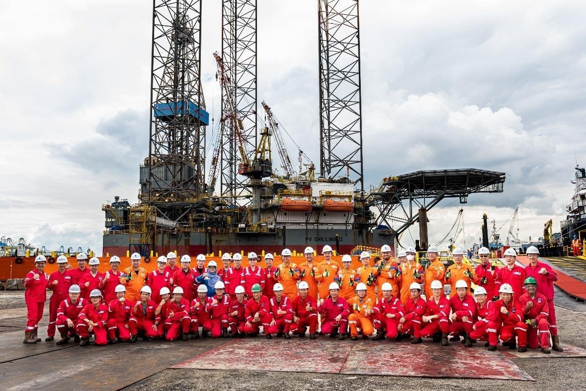 Giàn khoan PV DRILLING II cung cấp dịch vụ tại thị trường Indonesia