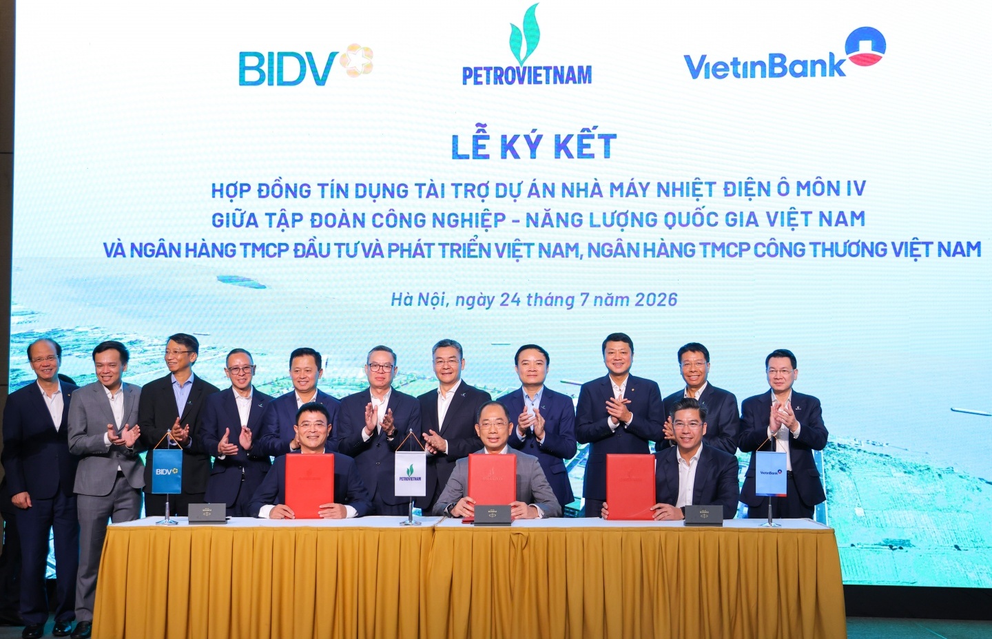 Petrovietnam ký kết hợp đồng tín dụng 7.300 tỷ đồng cho dự án Nhà máy điện Ô Môn IV
