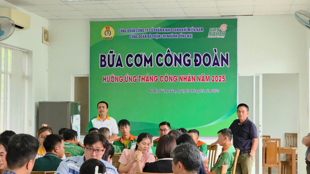 Công đoàn Petrovietnam triển khai “Bữa cơm Công đoàn”: Lan tỏa tinh thần sẻ chia, gắn kết người lao động