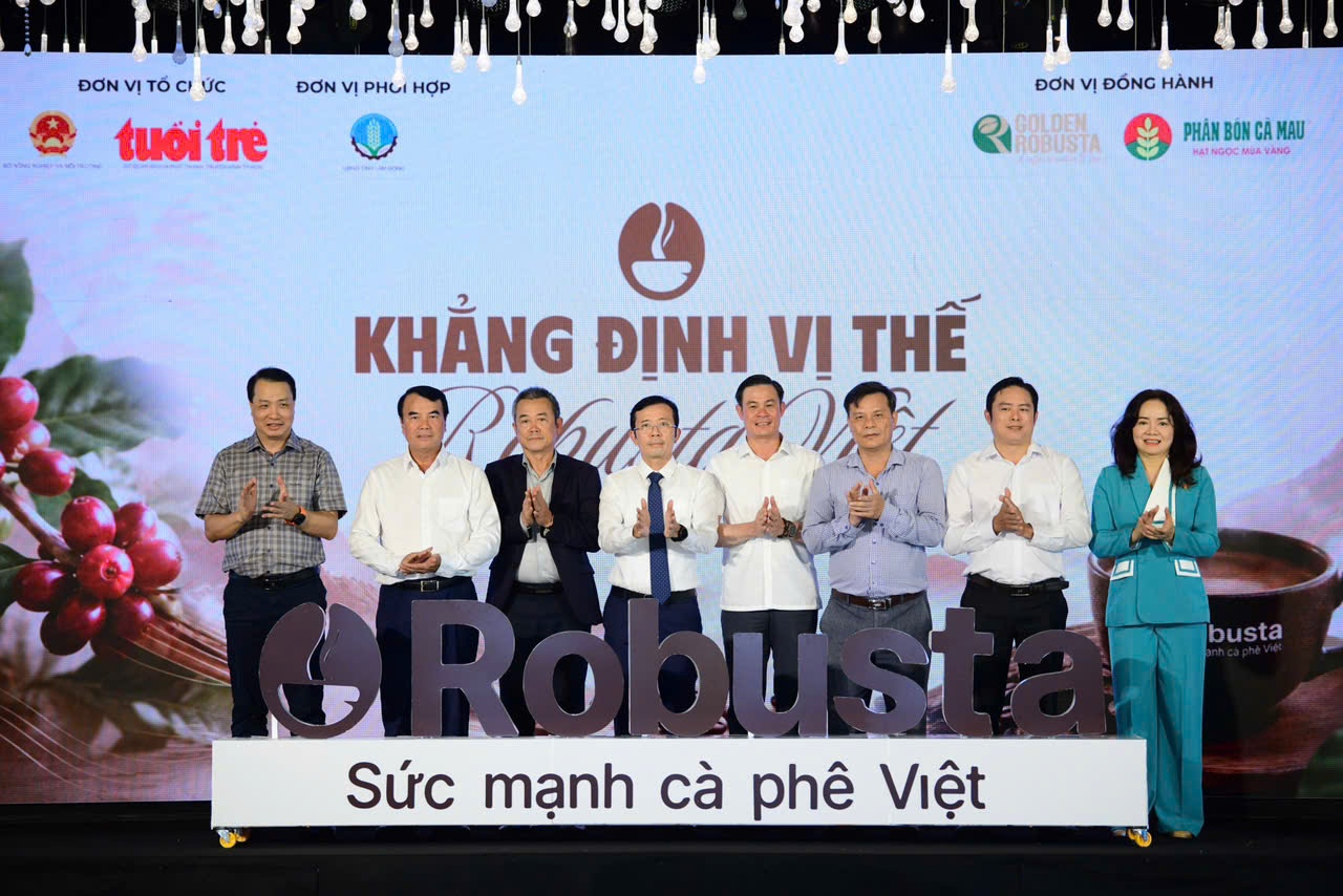 Phân bón Cà Mau đồng hành nâng chất lượng cà phê Robusta Việt từ gốc