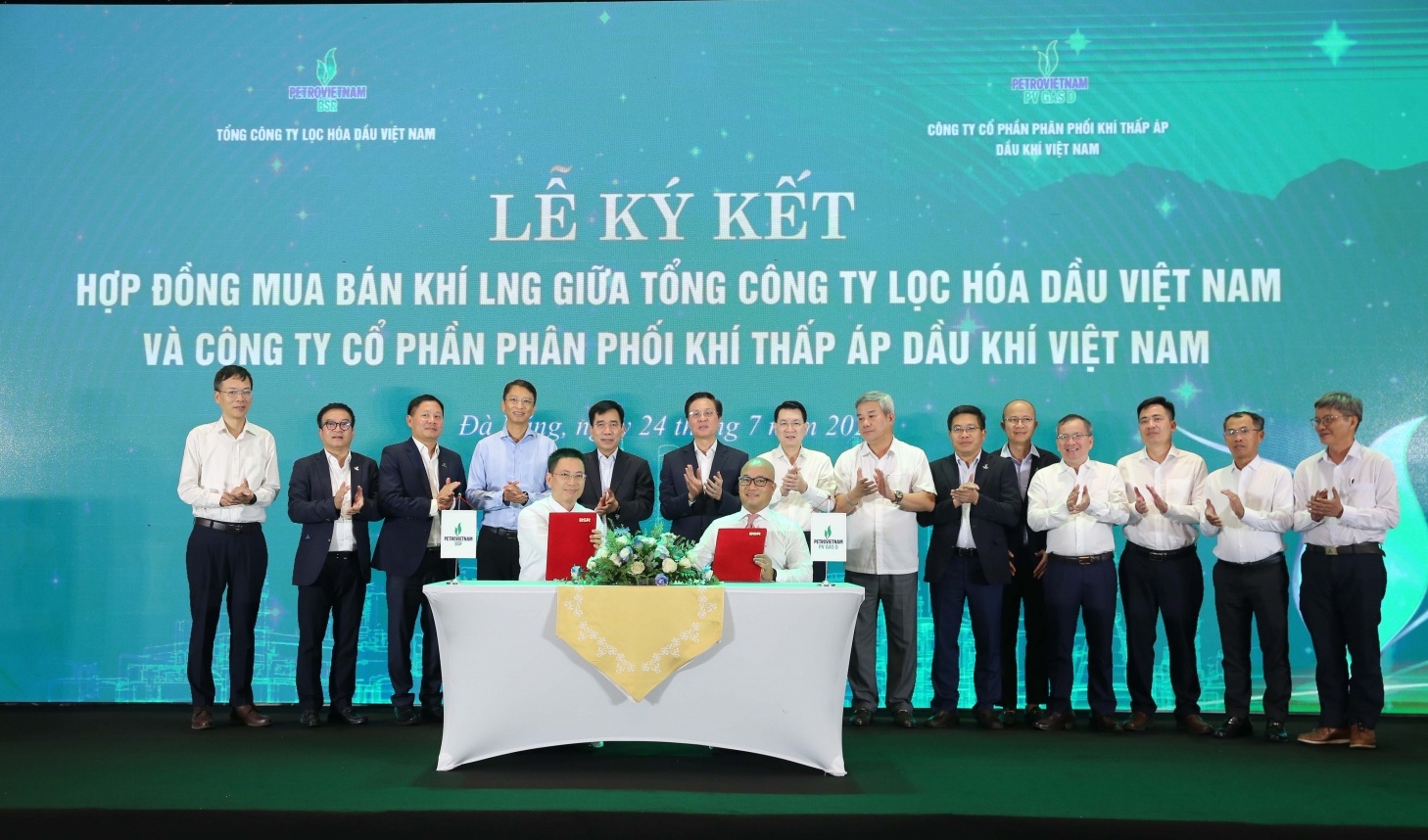 BSR và PV GAS D ký hợp đồng mua bán khí thiên nhiên