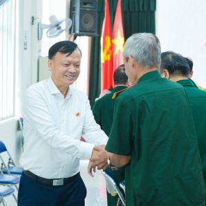 Hội CCB Petrovietnam tri ân thương binh, gia đình chính sách tại phường Giảng Võ (Hà Nội)