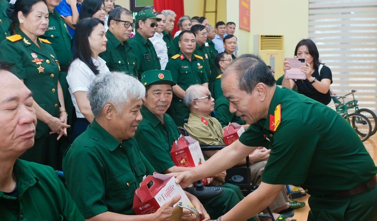 Petrovietnam tri ân thương, bệnh binh tại Trung tâm Điều dưỡng người có công tỉnh Phú Thọ