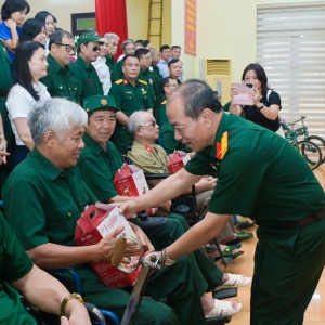 Petrovietnam tri ân thương, bệnh binh tại Trung tâm Điều dưỡng người có công tỉnh Phú Thọ