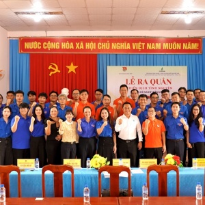 [VIDEO] Đoàn Thanh niên Petrovietnam Cụm phối hợp hoạt động Bà Rịa - Vũng Tàu tổ chức ra quân Chiến dịch Mùa hè xanh năm 2026