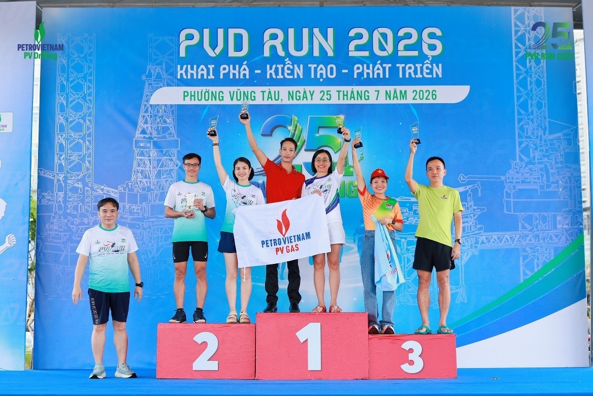 PVD RUN 2026: Hơn 1.600 vận động viên cùng lan tỏa tinh thần “Khai phá – Kiến tạo – Phát triển” PVD RUN 2026: Hơn 1.600 vận động viên cùng lan tỏa tinh thần “Khai phá - Kiến tạo - Phát triển”
