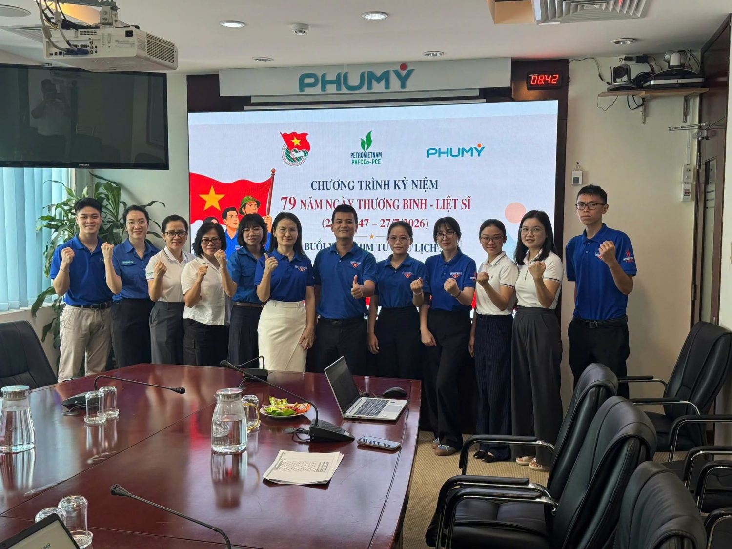 PVFCCo - Phú Mỹ lan tỏa đạo lý “Uống nước nhớ nguồn” nhân kỷ niệm Ngày Thương binh - Liệt sĩ