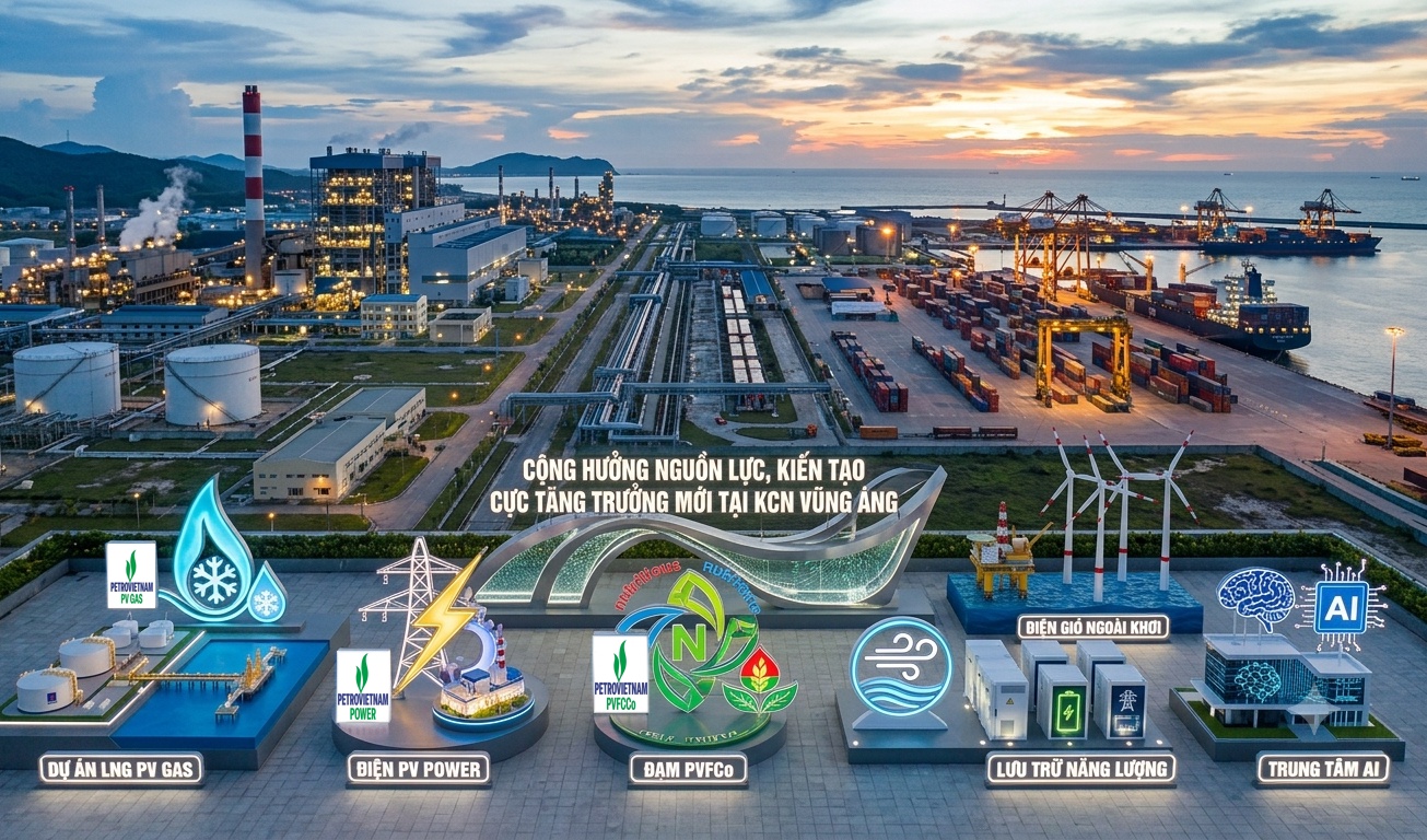 [VIDEO] Petrovietnam - Hà Tĩnh: Cộng hưởng nguồn lực, kiến tạo cực tăng trưởng mới