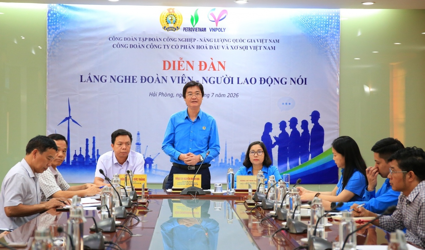 Công đoàn VNPOLY tổ chức Diễn đàn “Lắng nghe đoàn viên - Người lao động nói”