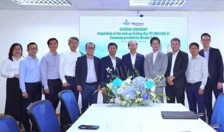 PV Drilling nhận bàn giao quyền sở hữu giàn khoan tự nâng mới