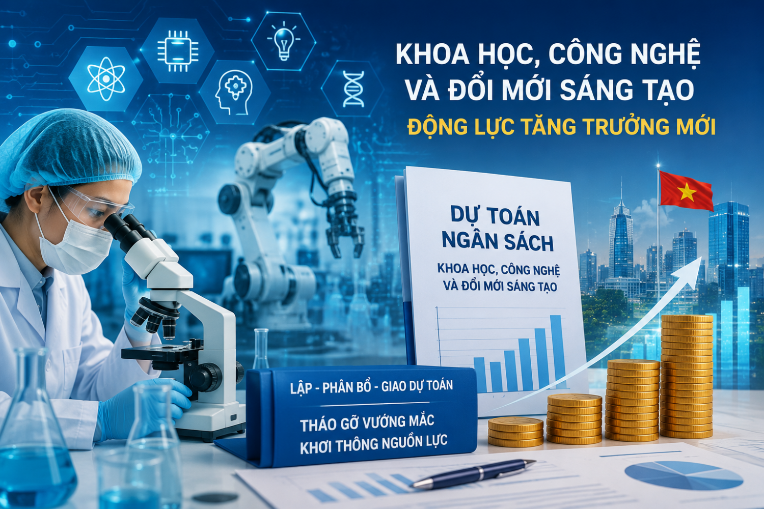 Gỡ nút thắt tài chính để tăng tốc khoa học, công nghệ và đổi mới sáng tạo