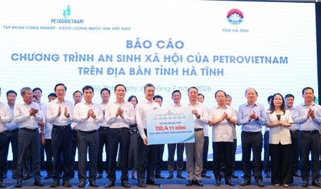 Petrovietnam khẳng định trách nhiệm xã hội, đồng hành cùng sự phát triển của Hà Tĩnh