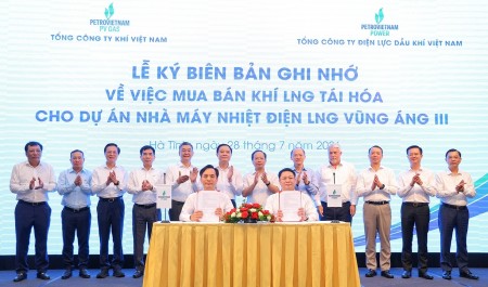 Bước tiến mới của Dự án Nhà máy Nhiệt điện LNG Vũng Áng III