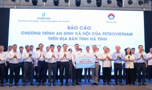 Petrovietnam khẳng định trách nhiệm xã hội, đồng hành cùng sự phát triển của Hà Tĩnh
