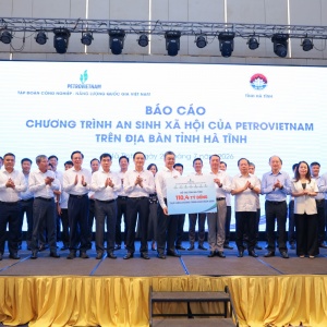 Petrovietnam khẳng định trách nhiệm xã hội, đồng hành cùng sự phát triển của Hà Tĩnh