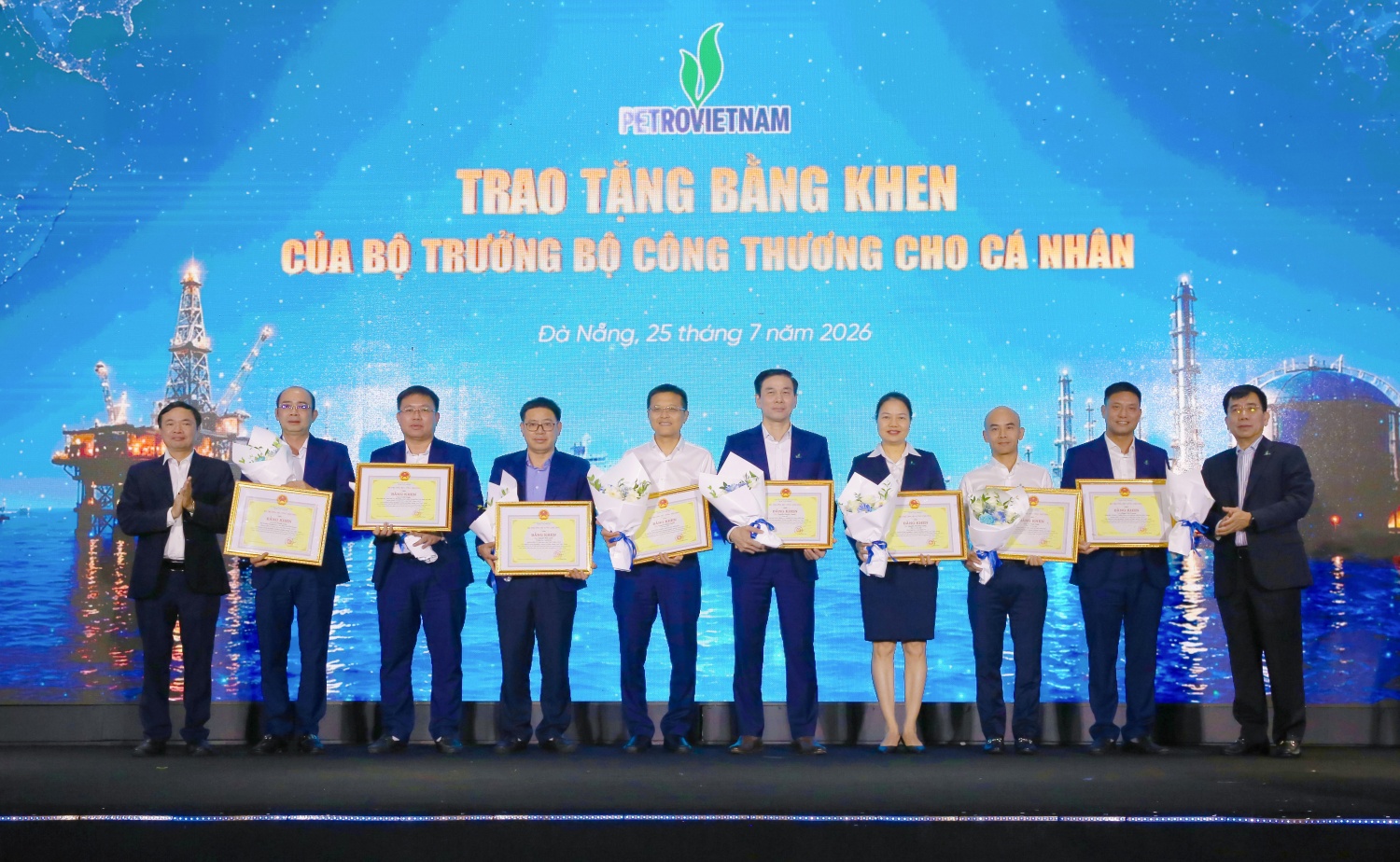 PVNDB được Bộ Công Thương khen thưởng vì thành tích bảo đảm nguồn cung xăng dầu