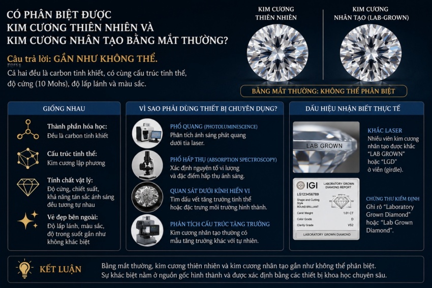 Khi kim cương không còn hiếm