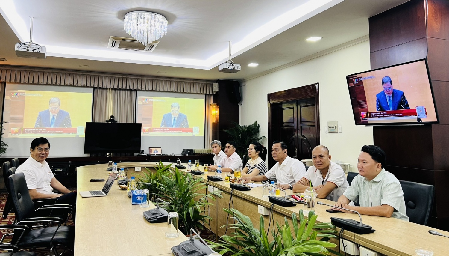 Điểm cầu Văn phòng đại diện Petrovietnam phía Nam