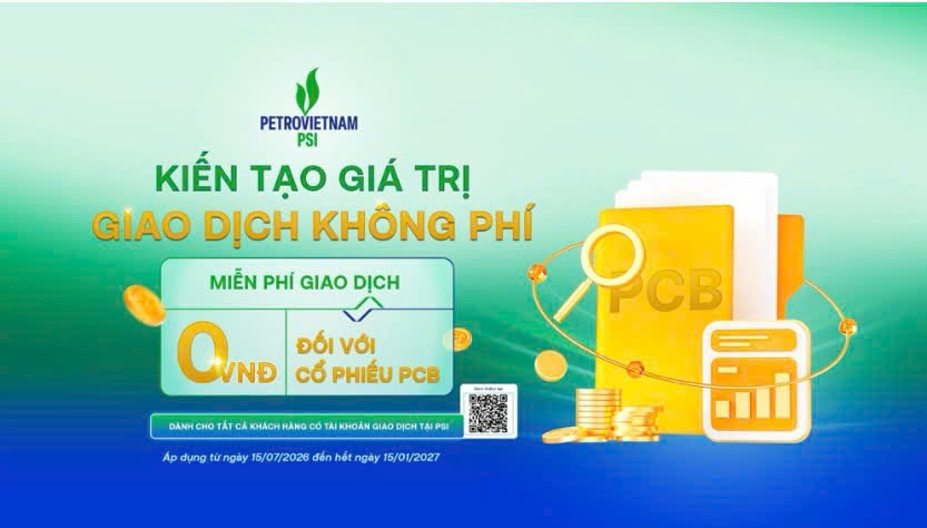PCB - Kiến tạo giá trị, giao dịch không phí PCB - Kiến tạo giá trị, giao dịch không phí