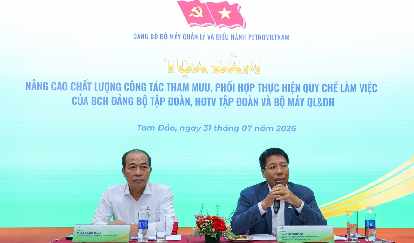 [VIDEO] Đảng ủy Bộ máy QL&ĐH Petrovietnam: Nâng cao chất lượng tham mưu, quyết tâm hoàn thành xuất sắc nhiệm vụ năm 2026
