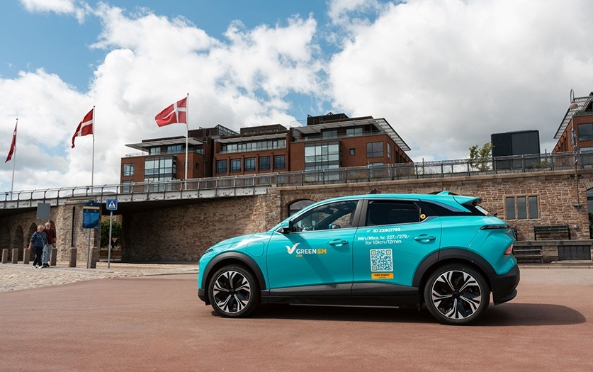 Green SM chính thức ra mắt dịch vụ taxi thuần điện tại Đan Mạch