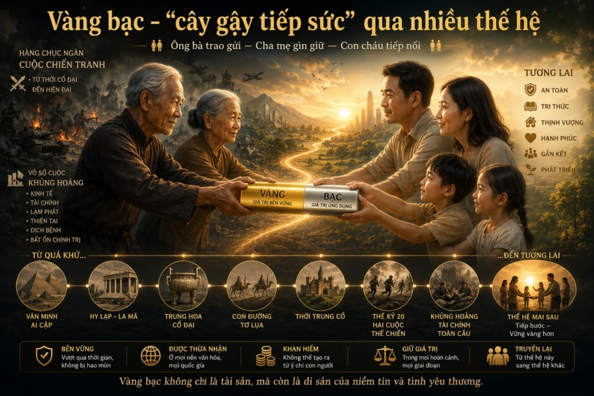 Ai quyết định giá trị của vàng và bạc?