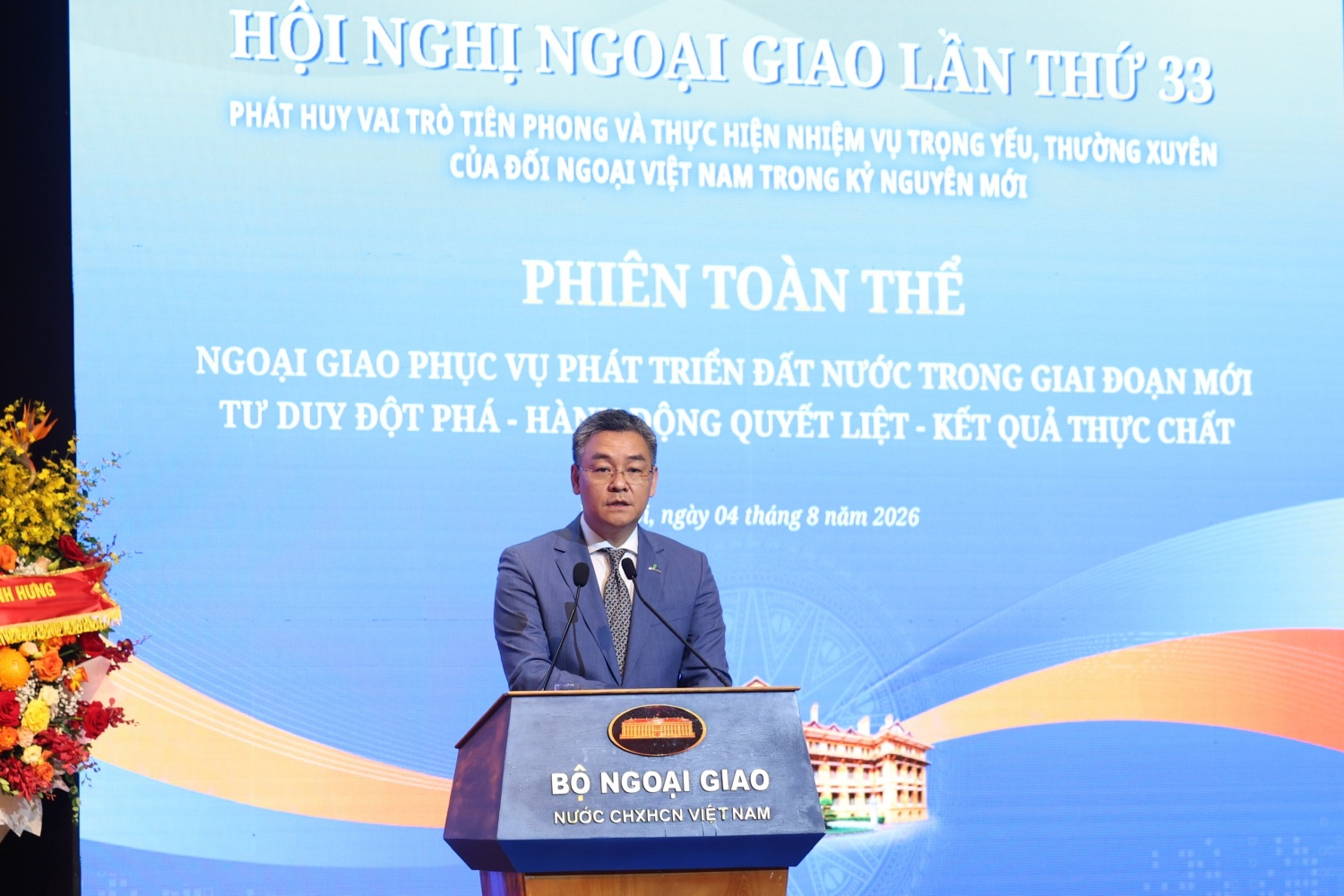 Tổng Giám đốc Lê Mạnh Cường: Ngoại giao đồng hành cùng Petrovietnam bảo đảm an ninh năng lượng quốc gia