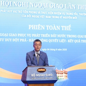 Tổng Giám đốc Lê Mạnh Cường: Ngoại giao đồng hành cùng Petrovietnam bảo đảm an ninh năng lượng quốc gia