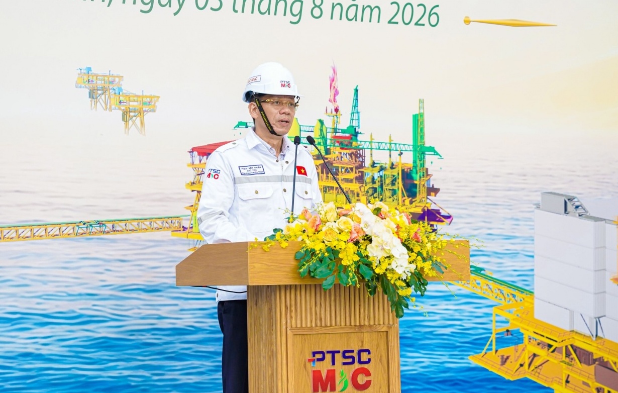 Phát động thi đua 120 ngày đêm hoàn thành các mốc thi công trọng điểm Dự án phát triển mỏ khí Lô B