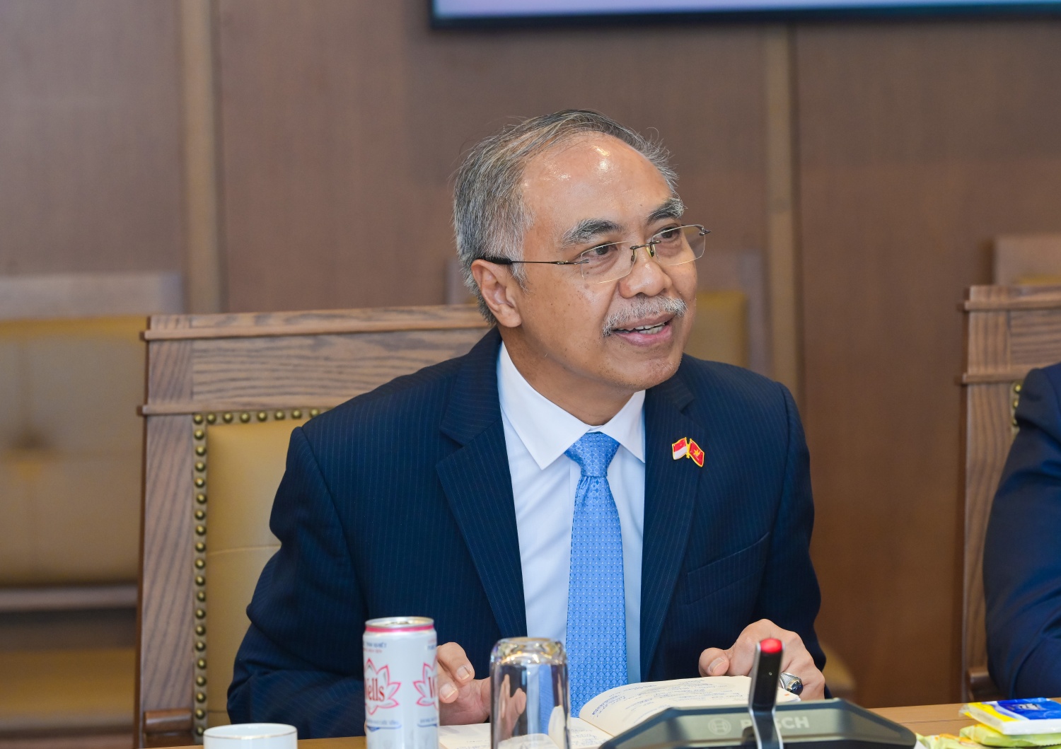 Ngài Adam M. Tugio, Đại sứ Indonesia tại Việt Nam phát biểu tại buổi làm việc Ngài Adam M. Tugio, Đại sứ Indonesia tại Việt Nam phát biểu tại buổi làm việc