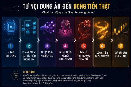 Nếu AI, Phone Farm bị dùng để dẫn dắt dòng tiền?