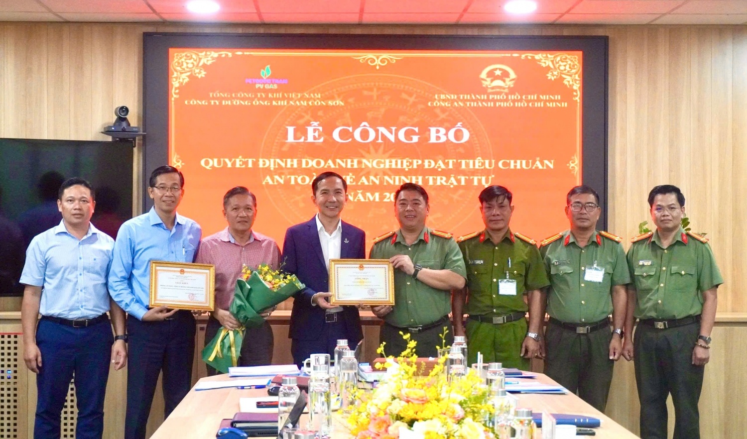 NCSP tăng cường công tác phối hợp bảo đảm an ninh, an toàn các công trình khí