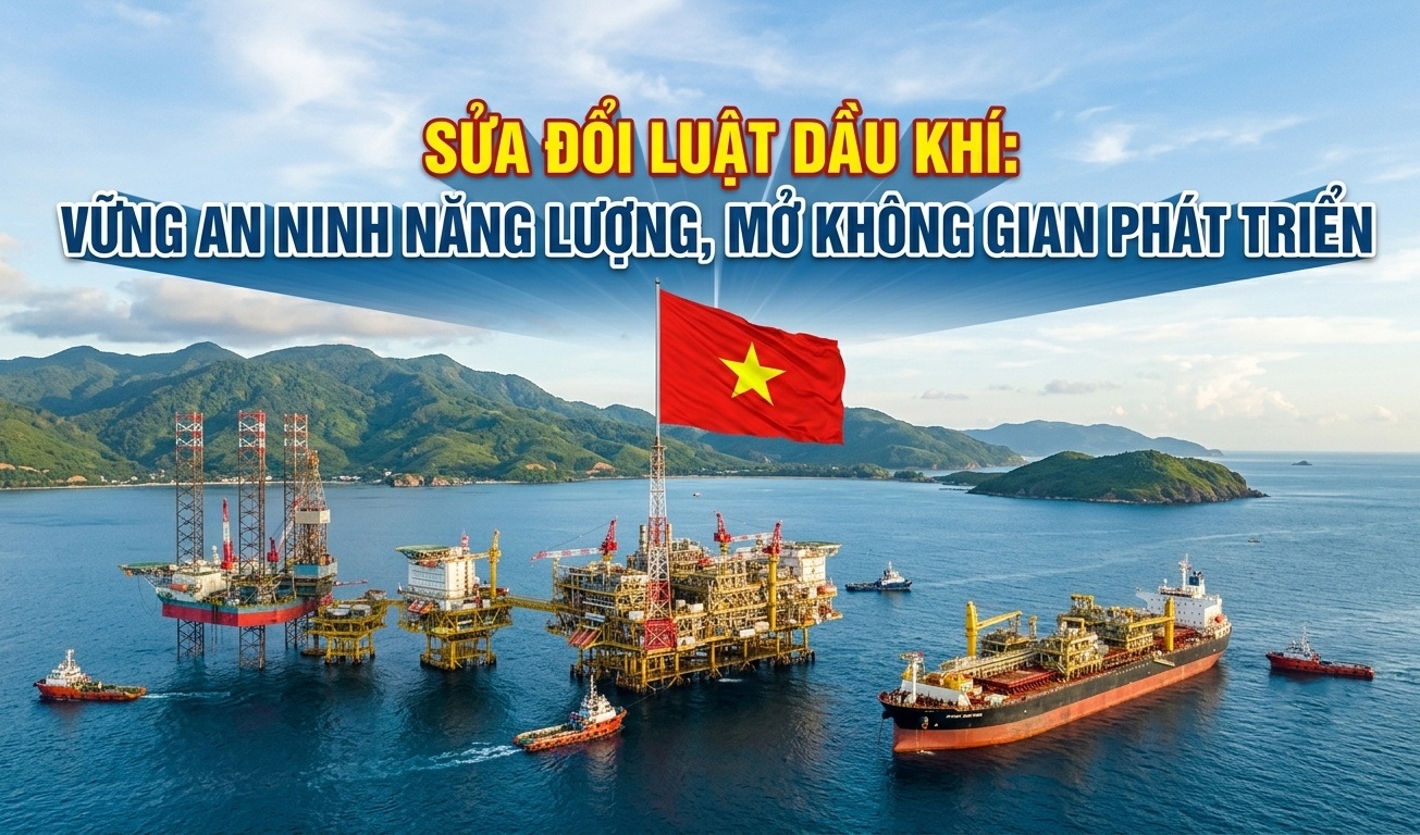 [VIDEO] Sửa đổi Luật Dầu khí: Đảm bảo an ninh năng lượng, mở không gian phát triển