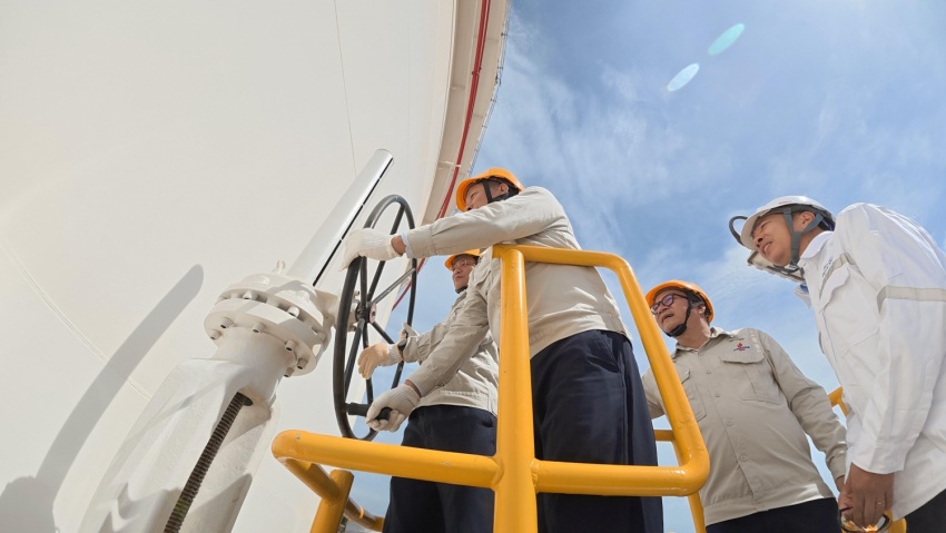 Dung Quat Refinery expands crude oil storage capacity by 12.5%